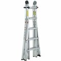 Cosco 20222T1ASE Aluminum Telescoping 22' Max Reach Multi-Position Ladder 31220222T1